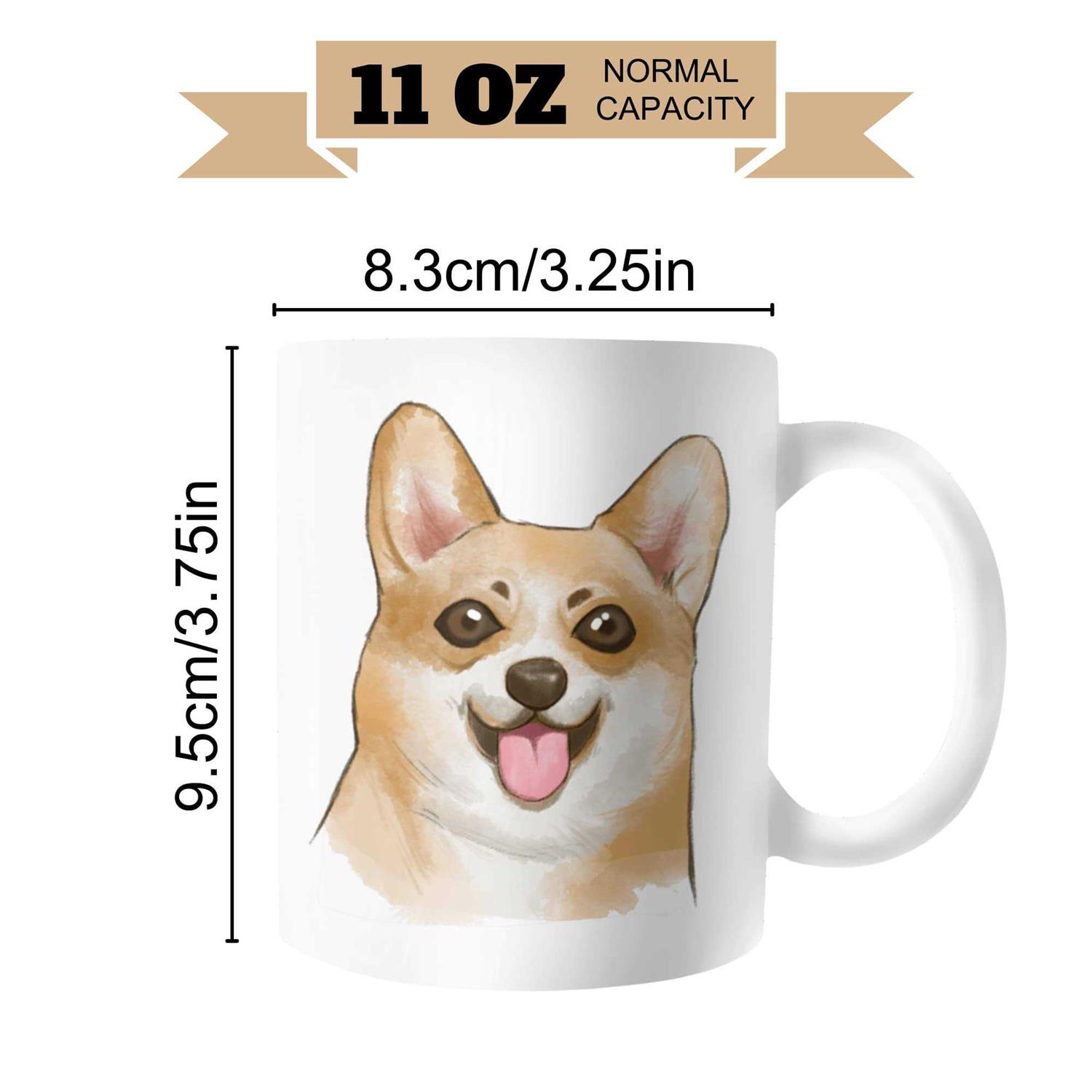 Lolona Fashion Personalized Coffee Mug Design Custom Cup with Photo Text and Logo Novelty Customized Gifts for Men and Women Tea Cup Taza Personalizada 11oz Both