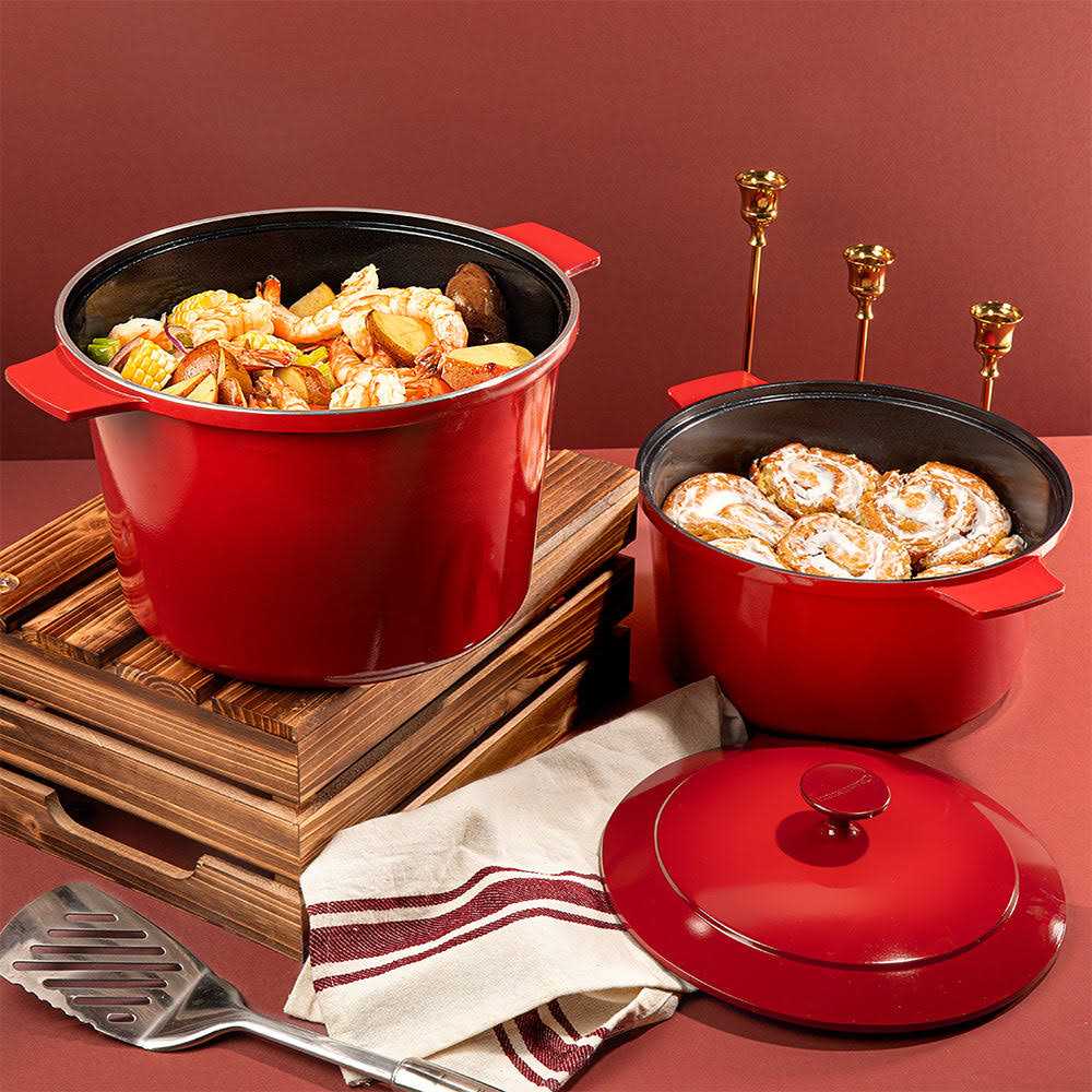 Granitestone Dutch Oven Nonstick Lightweight Dutch Oven Pot with Lid