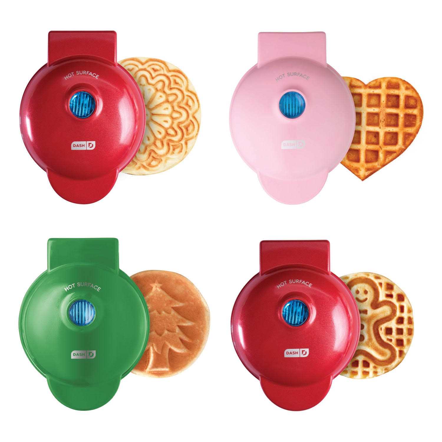 Dash Christmas Mini Waffle Maker