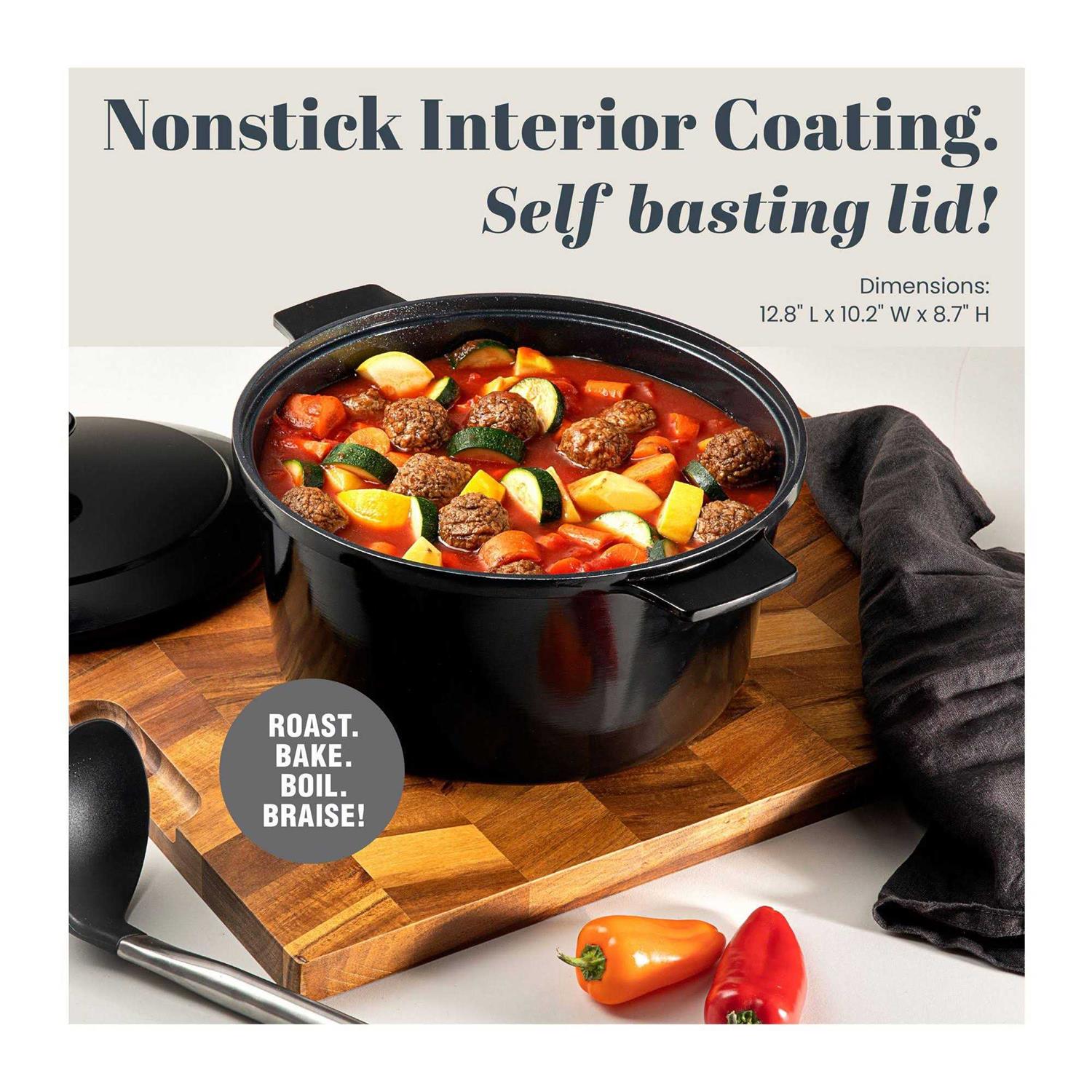 Granitestone Dutch Oven Nonstick Lightweight Dutch Oven Pot with Lid