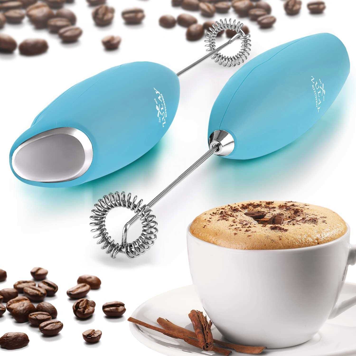 Zulay Kitchen Handheld Milk Frother
