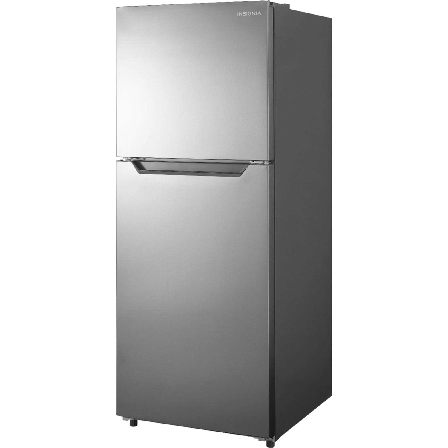Insignia 10 Cu. Ft. Top-Freezer Refrigerator with Reversible Door