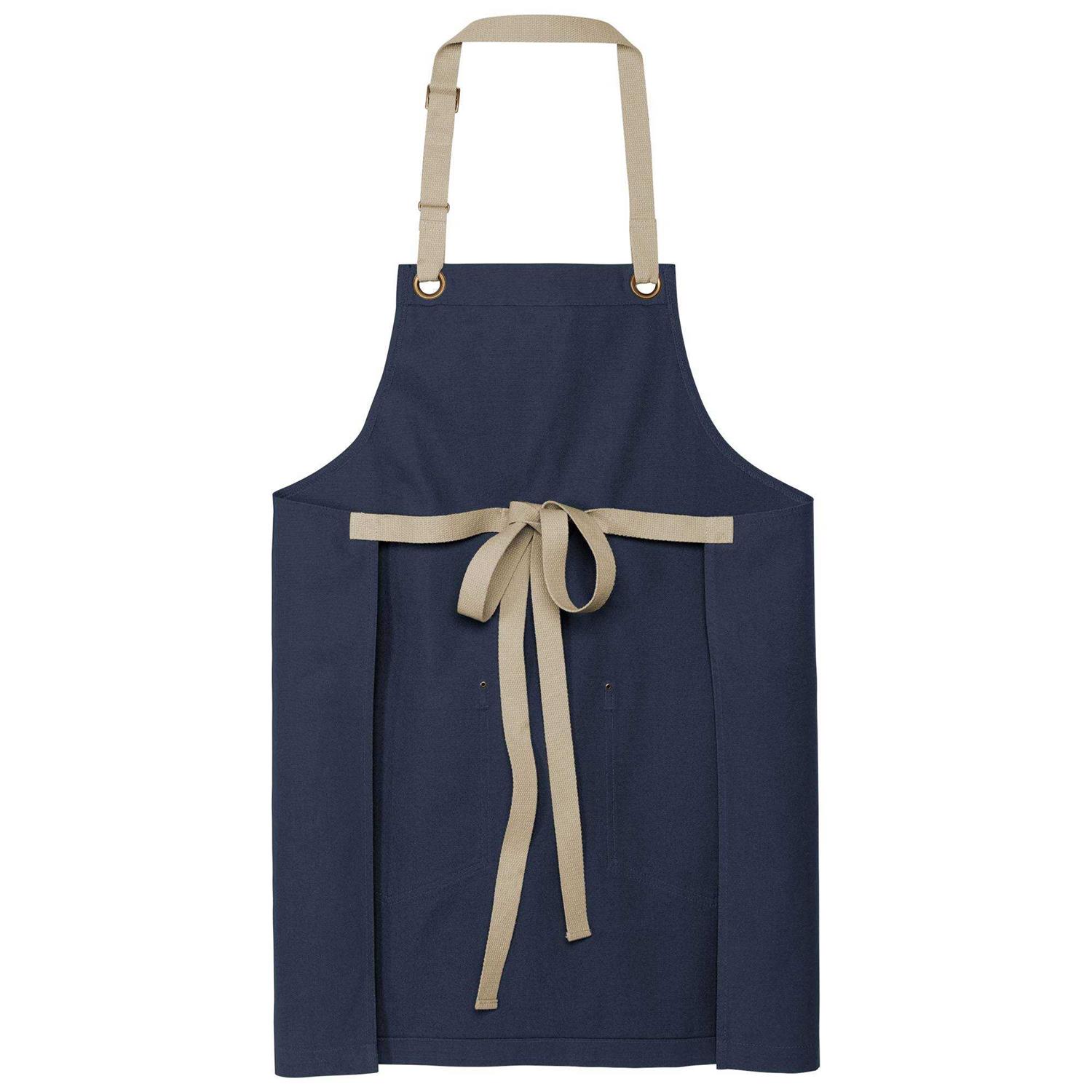 Port Authority A815 Canvas Full Length Two Pocket Apron