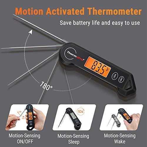 ThermoPro TP19H Digital Meat Thermometer for Cooking with Ambidextrous Backlit