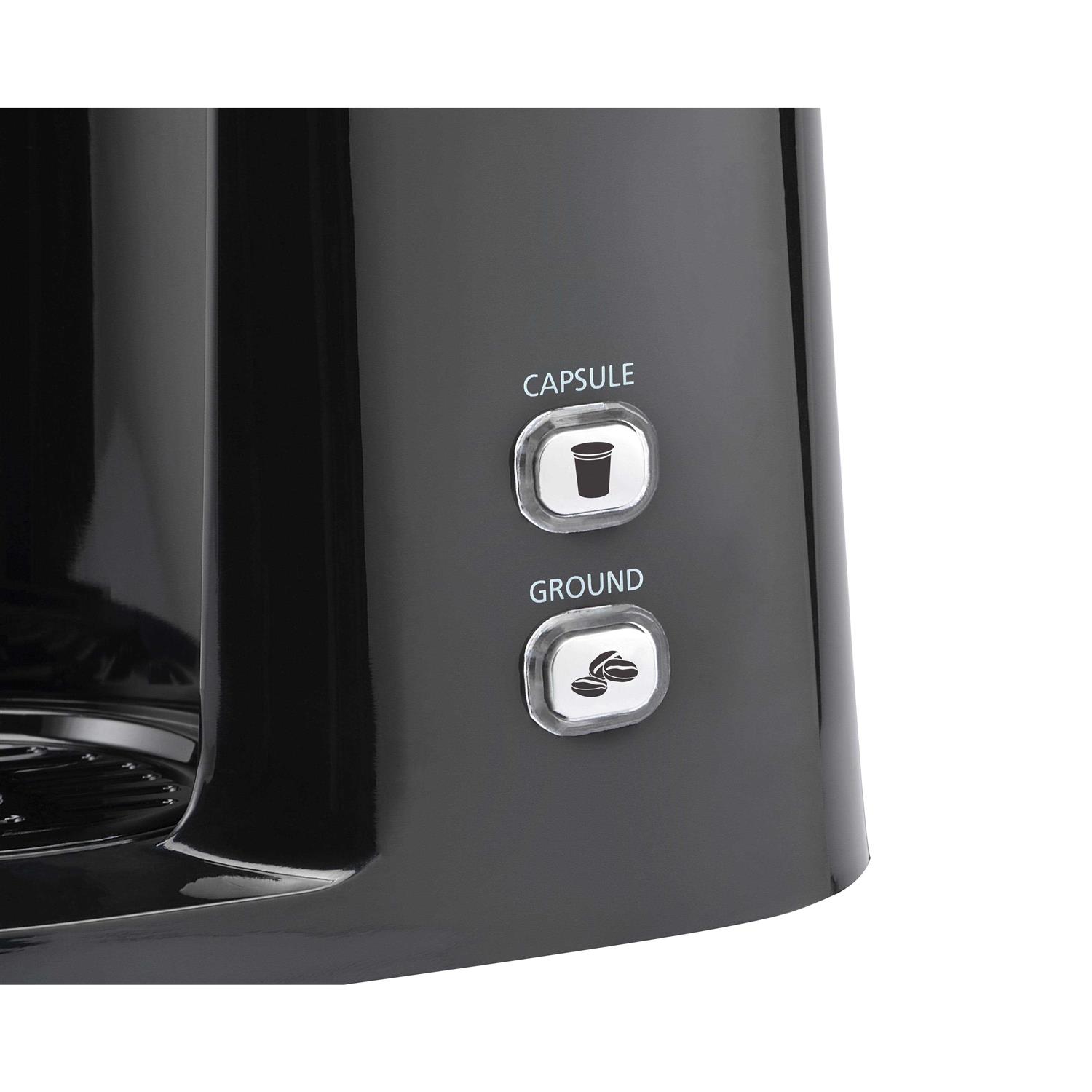 Mainstays Single Serve Coffee Maker, 1 cup Capsule or Ground Coffee