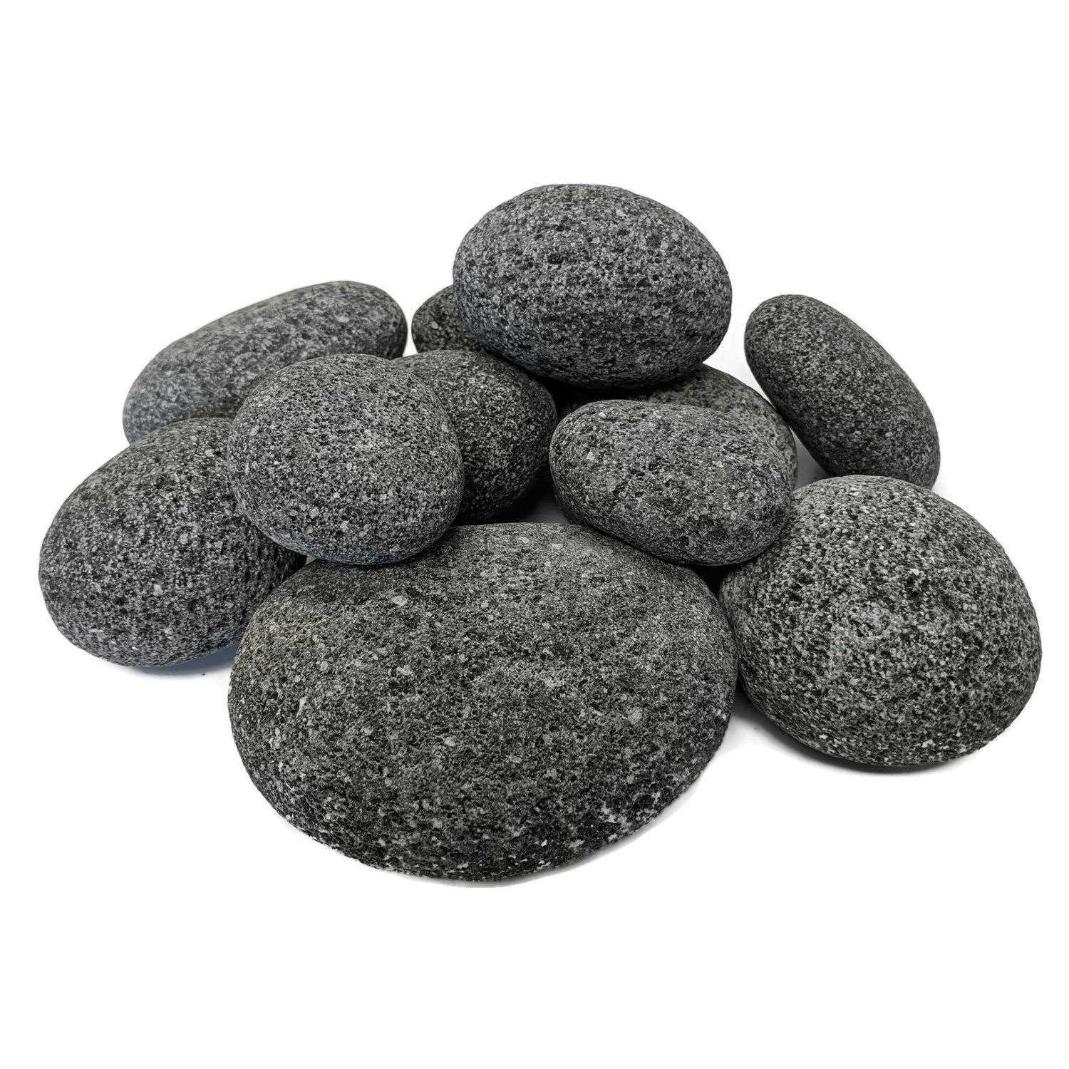 Midwest Hearth 100% Natural Lava Stones for Gas Fire Pit and Fireplace