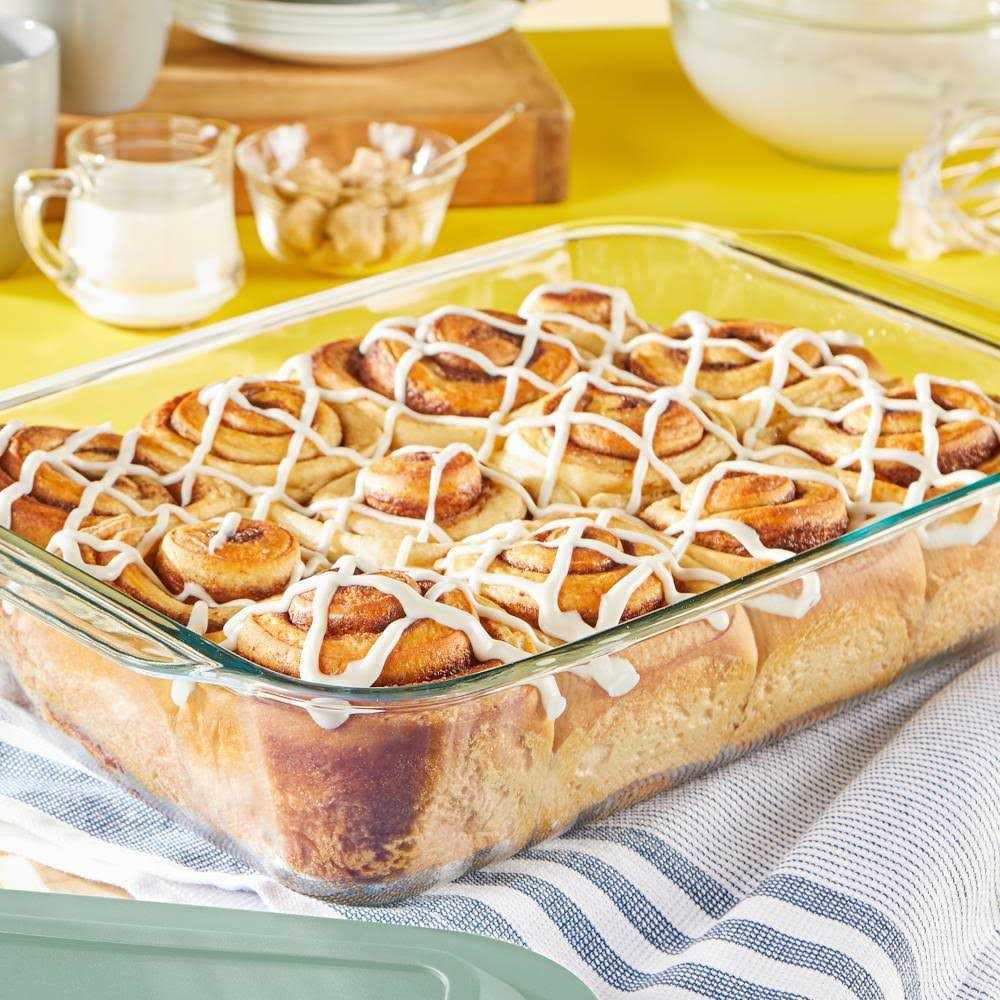 Pyrex Deep 4pc Glass Bakeware Set