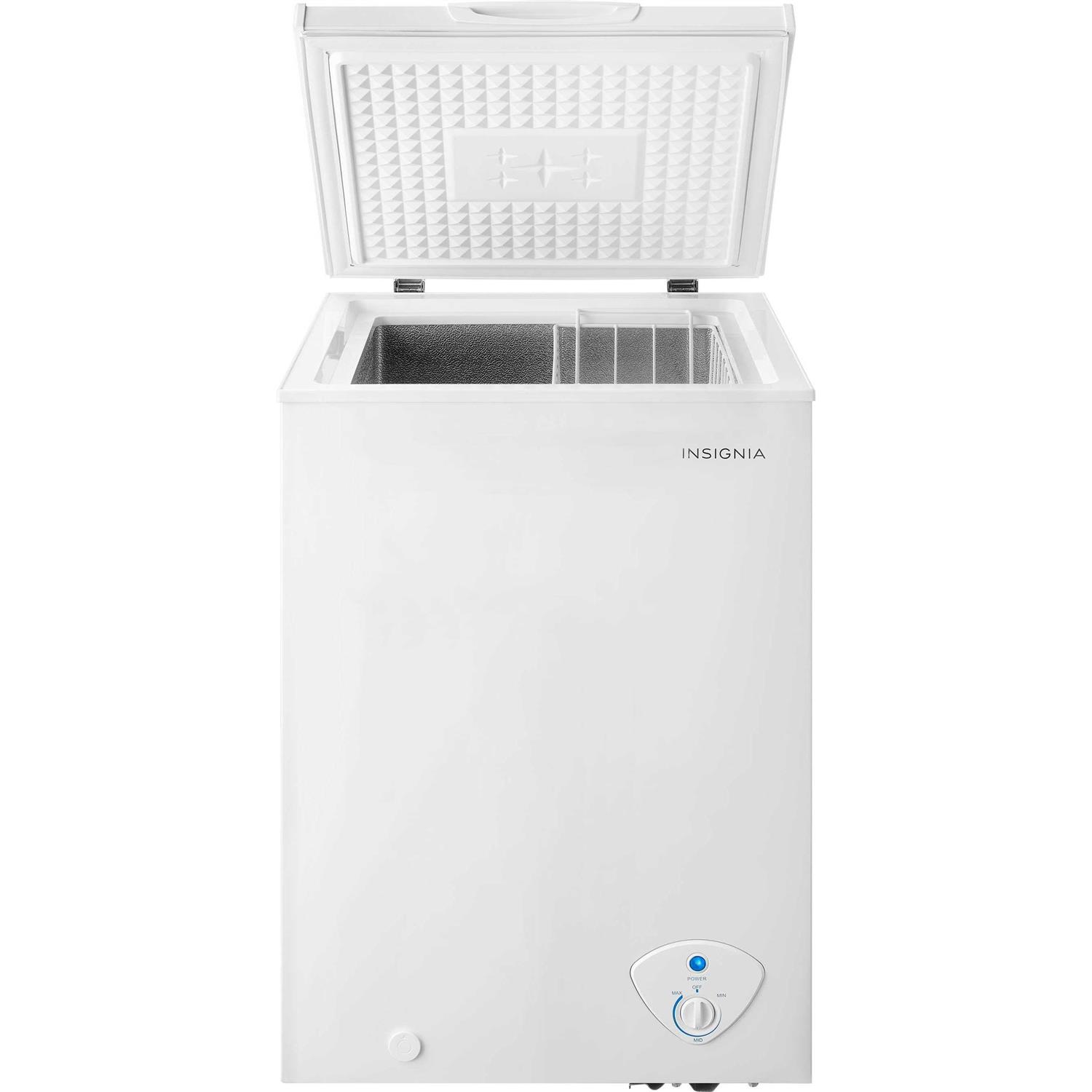 Insignia 3.5 Cu. Ft. Garage-Ready Chest Freezer