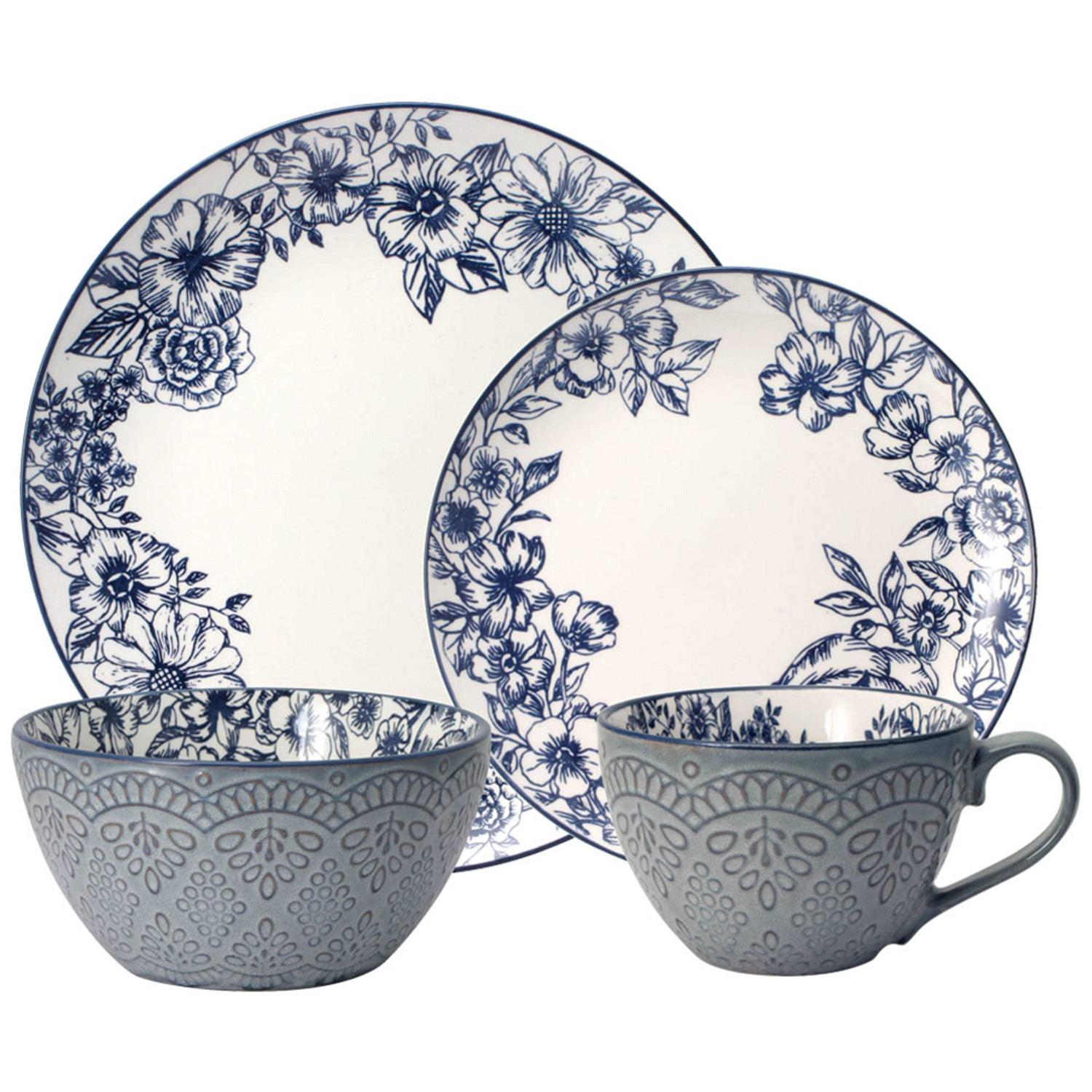 Pfaltzgraff 16-Piece Gabriela Dinnerware Set