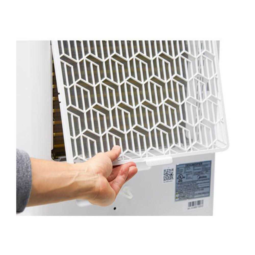 Midea 35-Pint Energy Star Smart Dehumidifier for Very Damp Rooms MAD35S1WWT