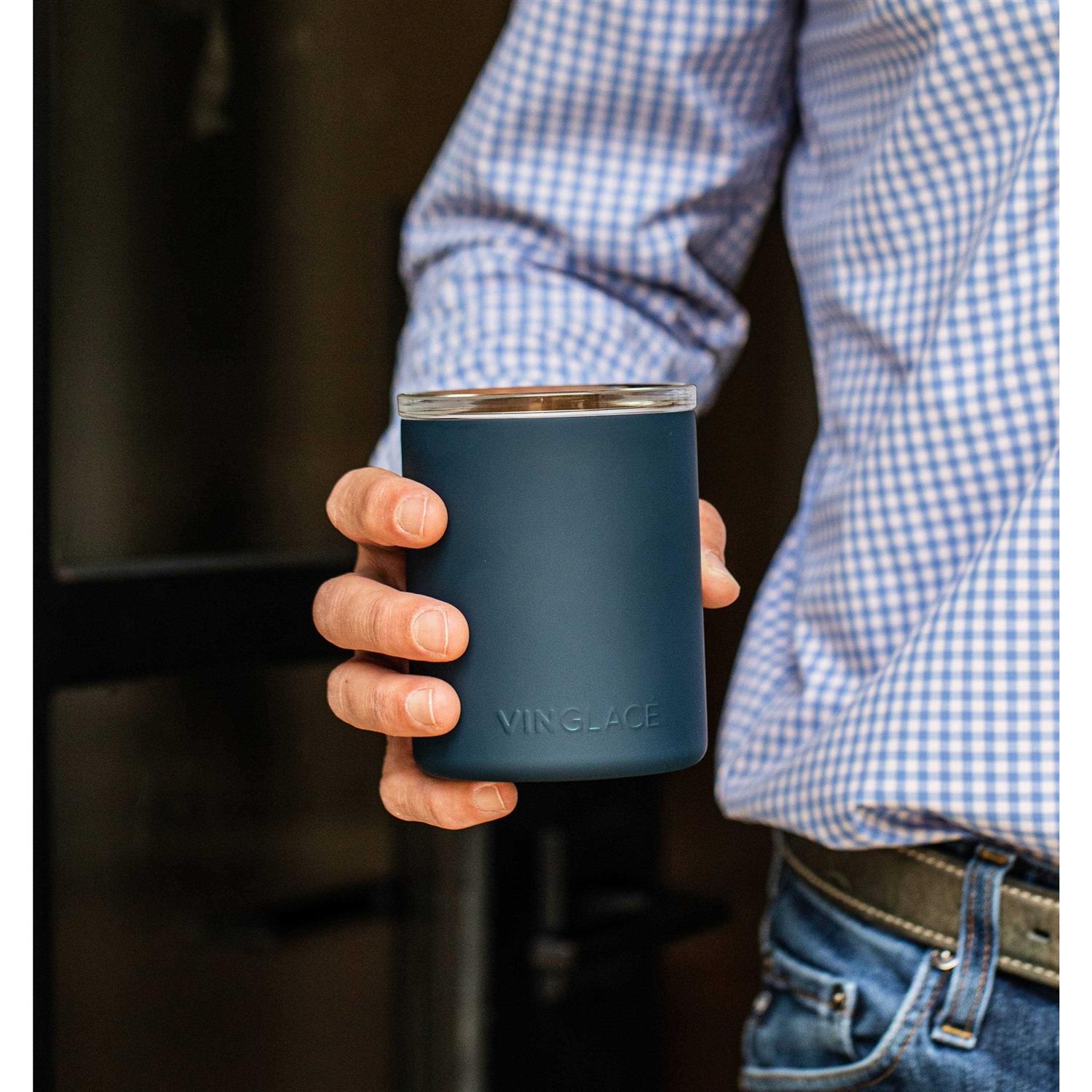 Vinglacé Glass Lined Whiskey Glass