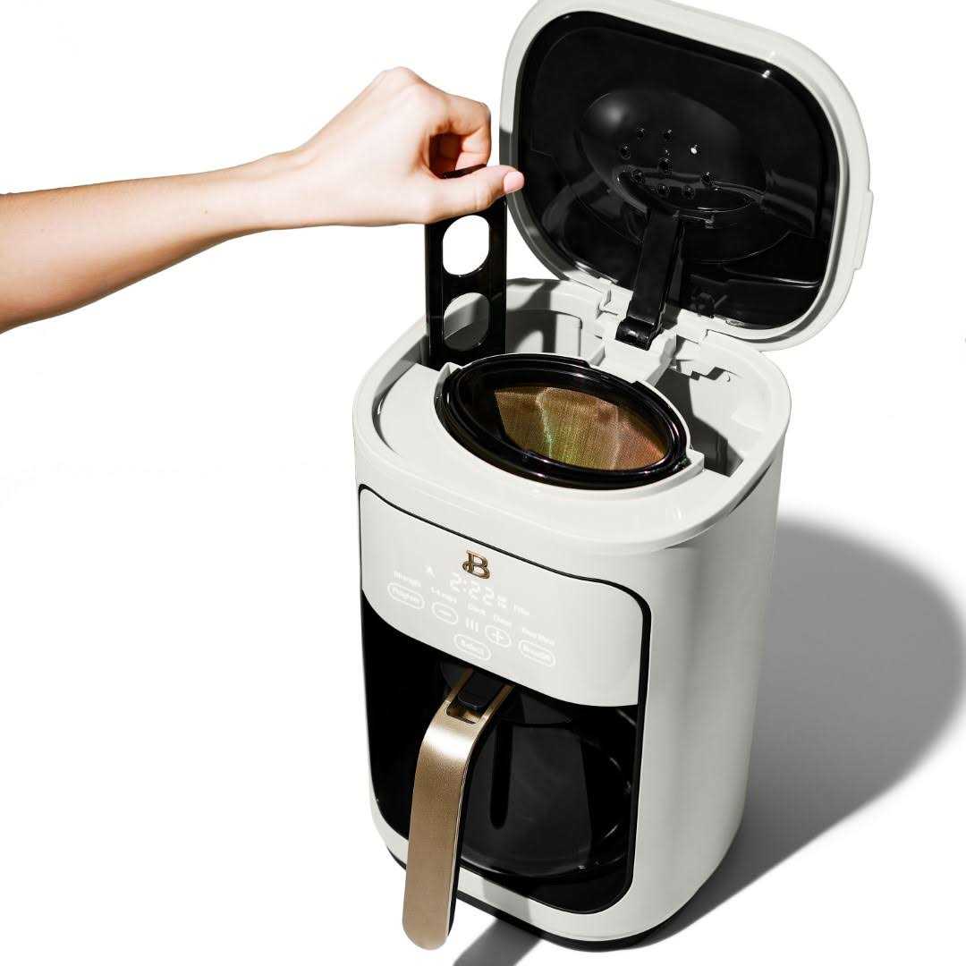 Beautiful 14-Cup Programmable Coffee Maker with Touch-Activated Display