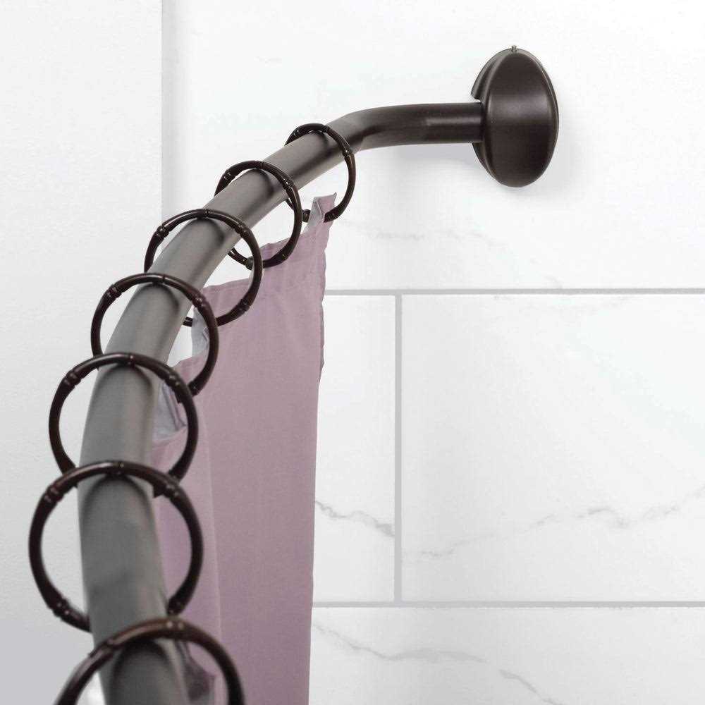 Zenna Home Shower Tension Rod 60 in. L