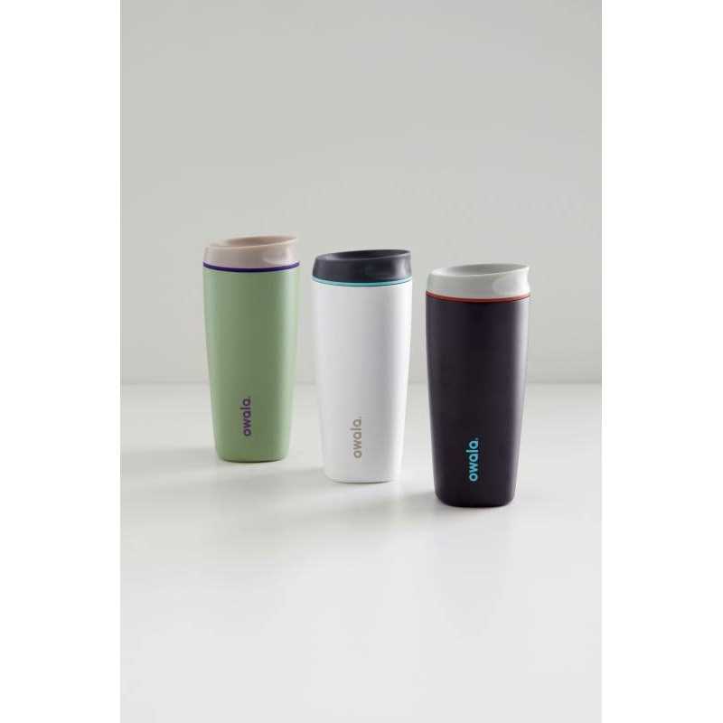 Owala SmoothSip Insulated Stainless Steel Coffee Tumbler Reusable Iced Coffee Cup