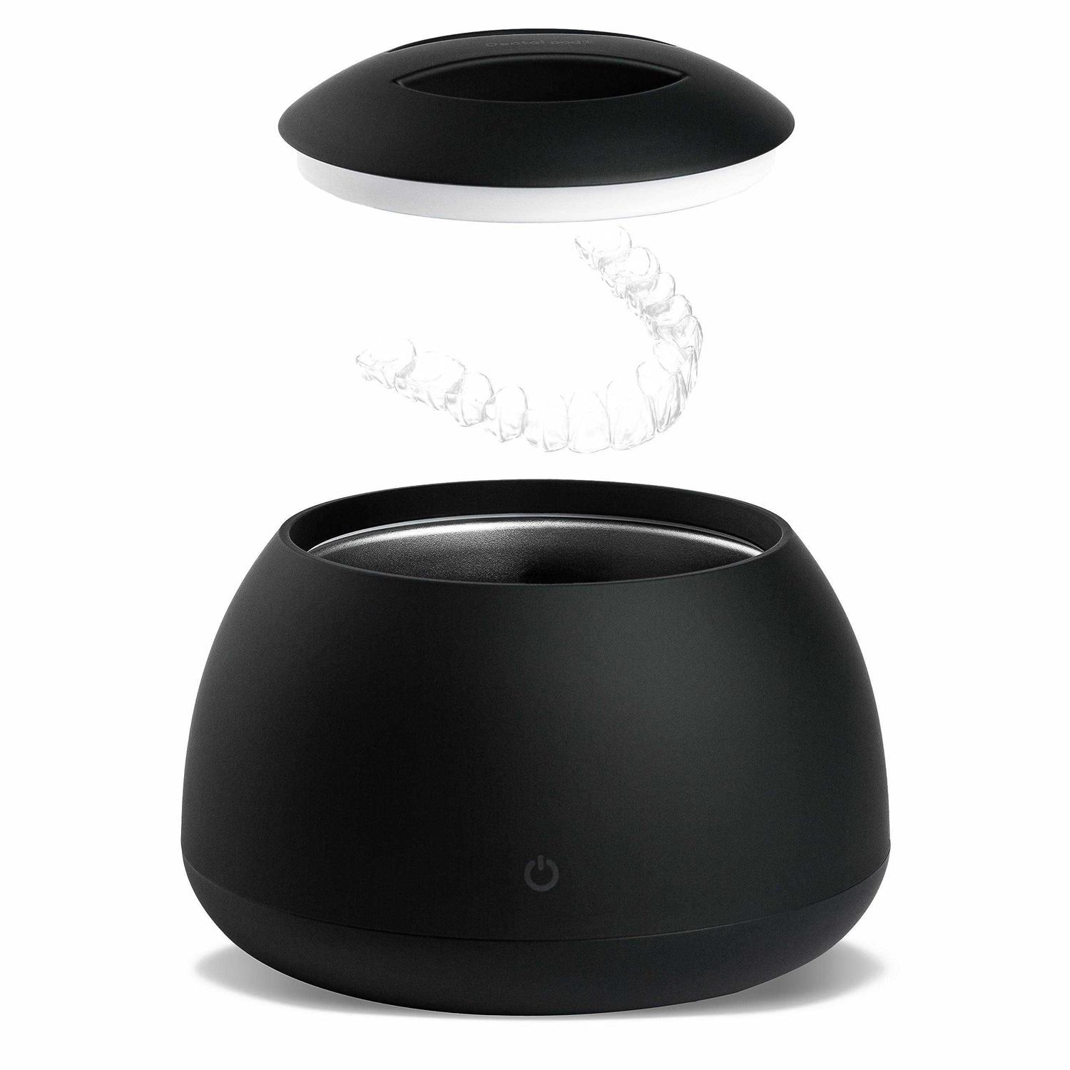 Zima Dental Jet Black Dental Pod Cleaner for Dentures Aligner