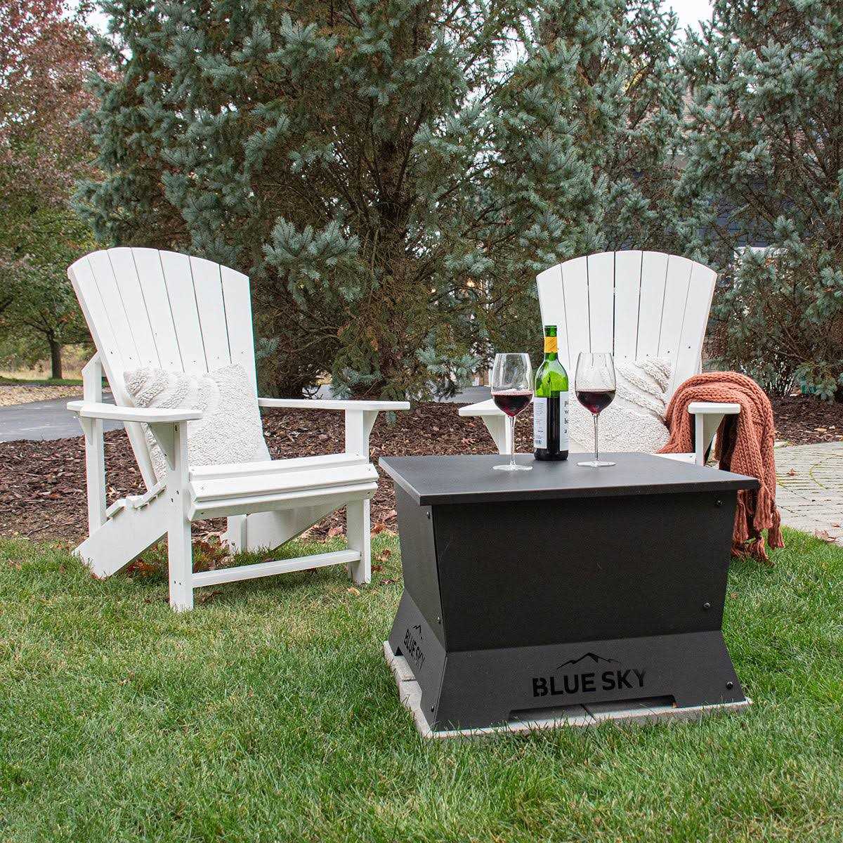 Blue Sky Square Fire Pit Lid