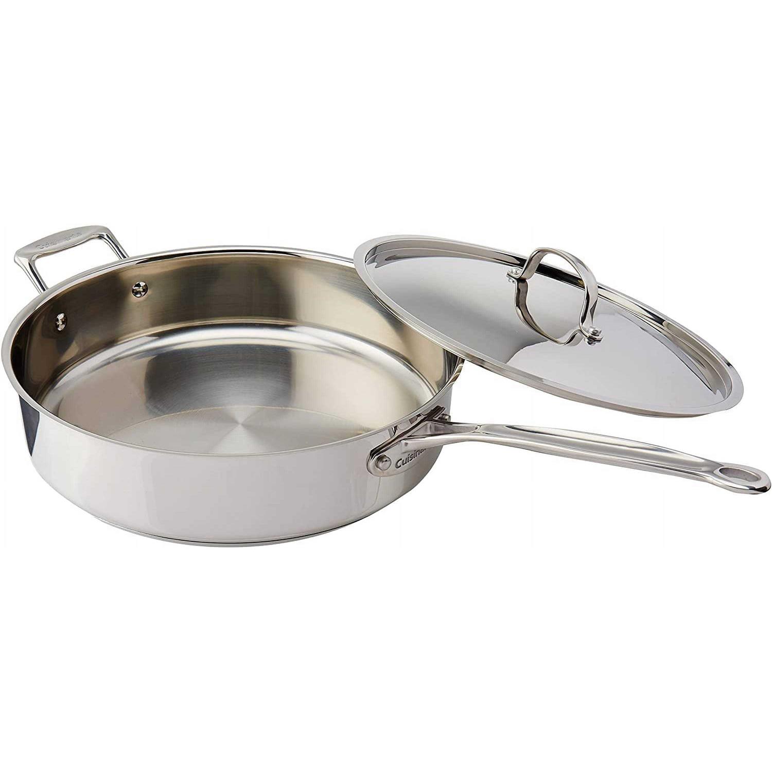 Cuisinart Chef’s Classic Stainless Steel 5.5-qt. Saute Pan
