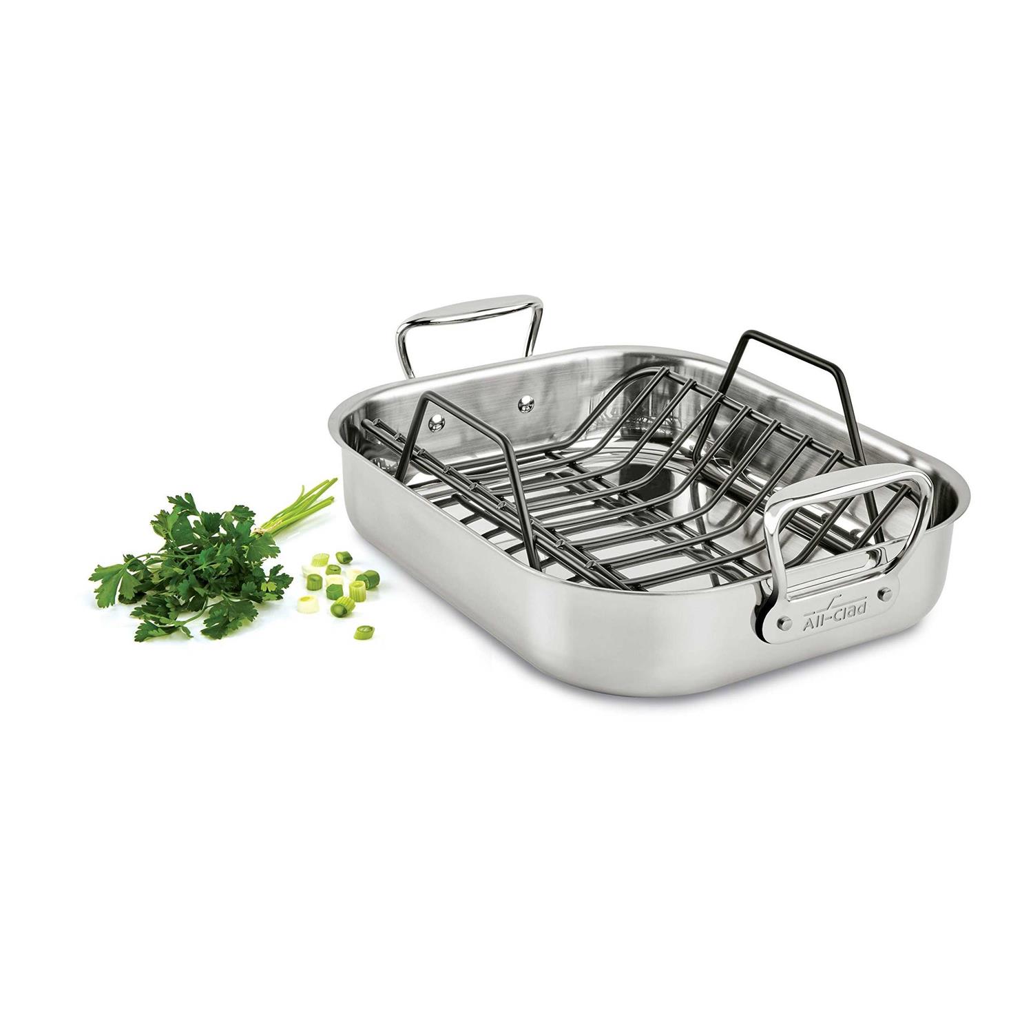 All-Clad Stainless Steel Roaster with Rack