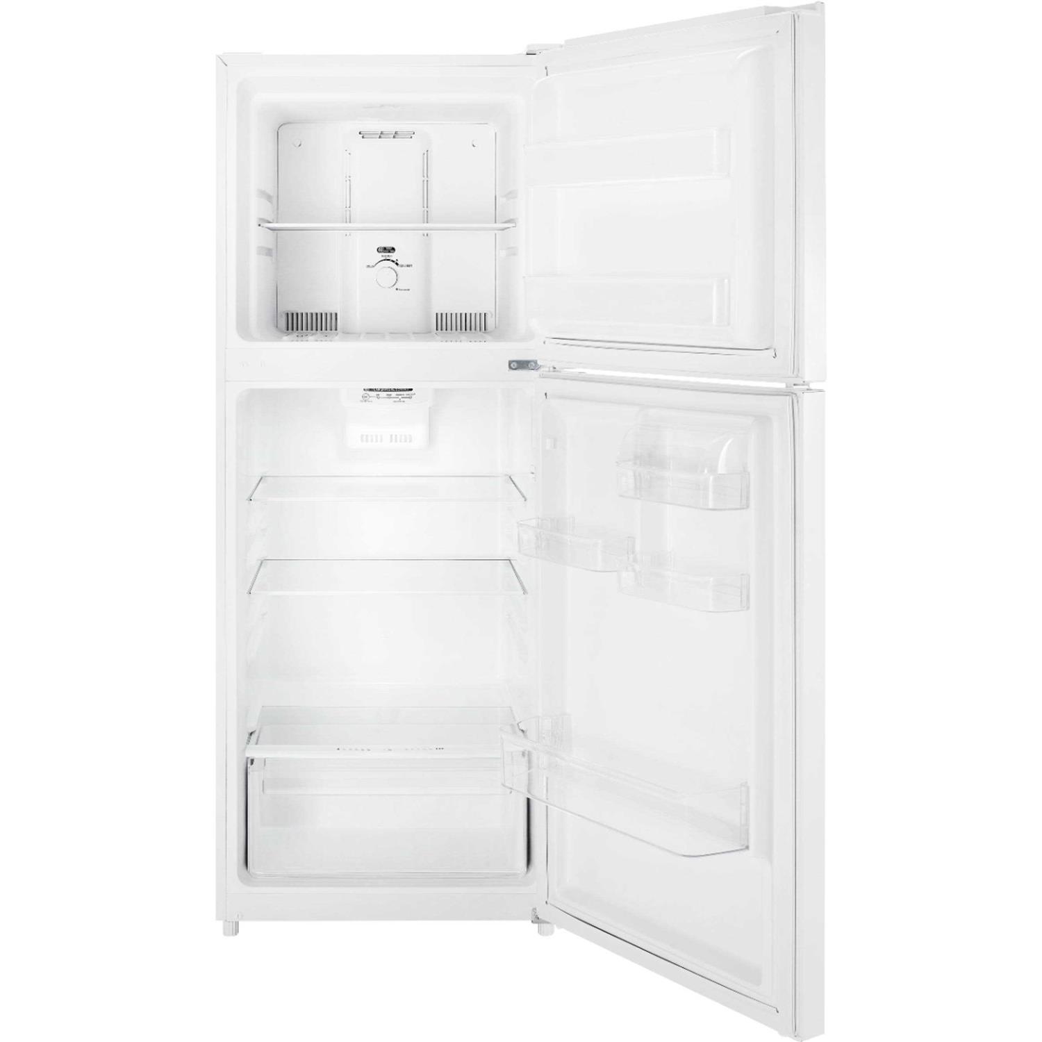 Insignia 10 Cu. Ft. Top-Freezer Refrigerator with Reversible Door