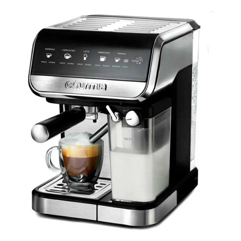Gourmia Espresso Cappuccino Latte & Americano Maker with Automatic Frothing