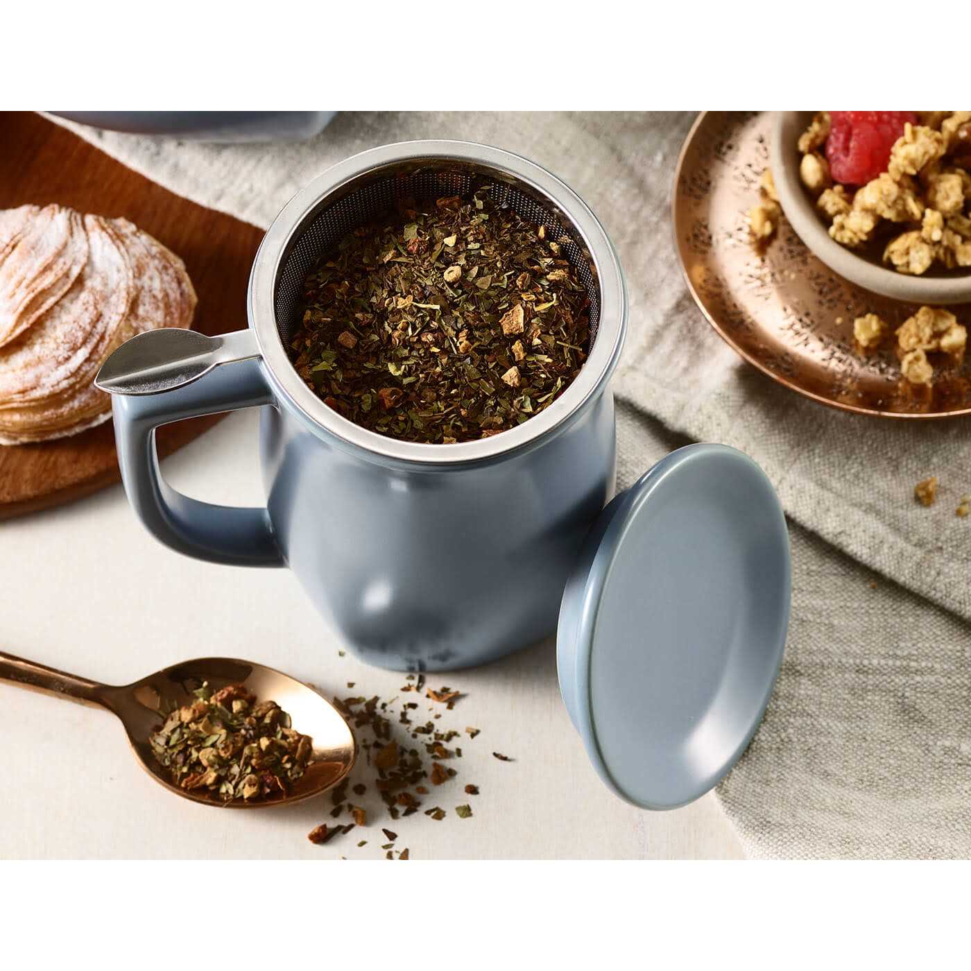 Fiore Cup Stone Blue