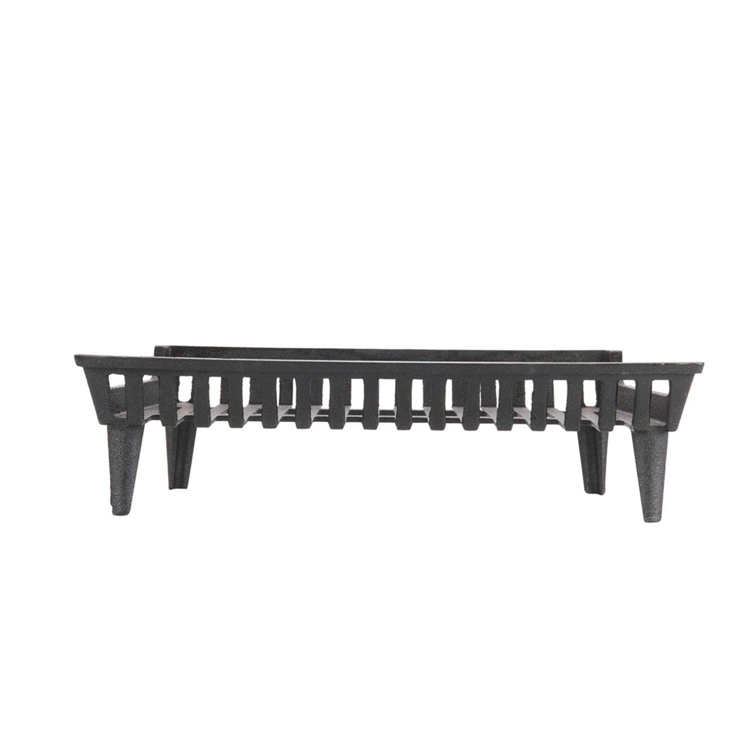 Liberty Foundry 27 in. Cast Iron Fireplace Grate with 4