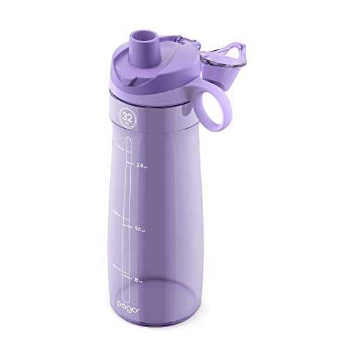 Pogo BPA-Free Plastic Water Bottle with Chug Lid