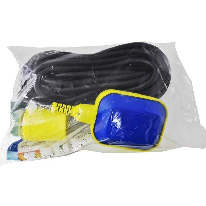 Baomain 4M 13ft Cable Float Switch Water Level Controller for Tank Pump