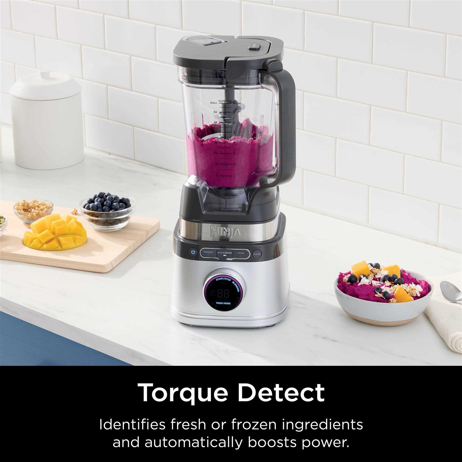 Ninja Detect Duo Power Blender + Single Serve with BlendSense Technology TB300