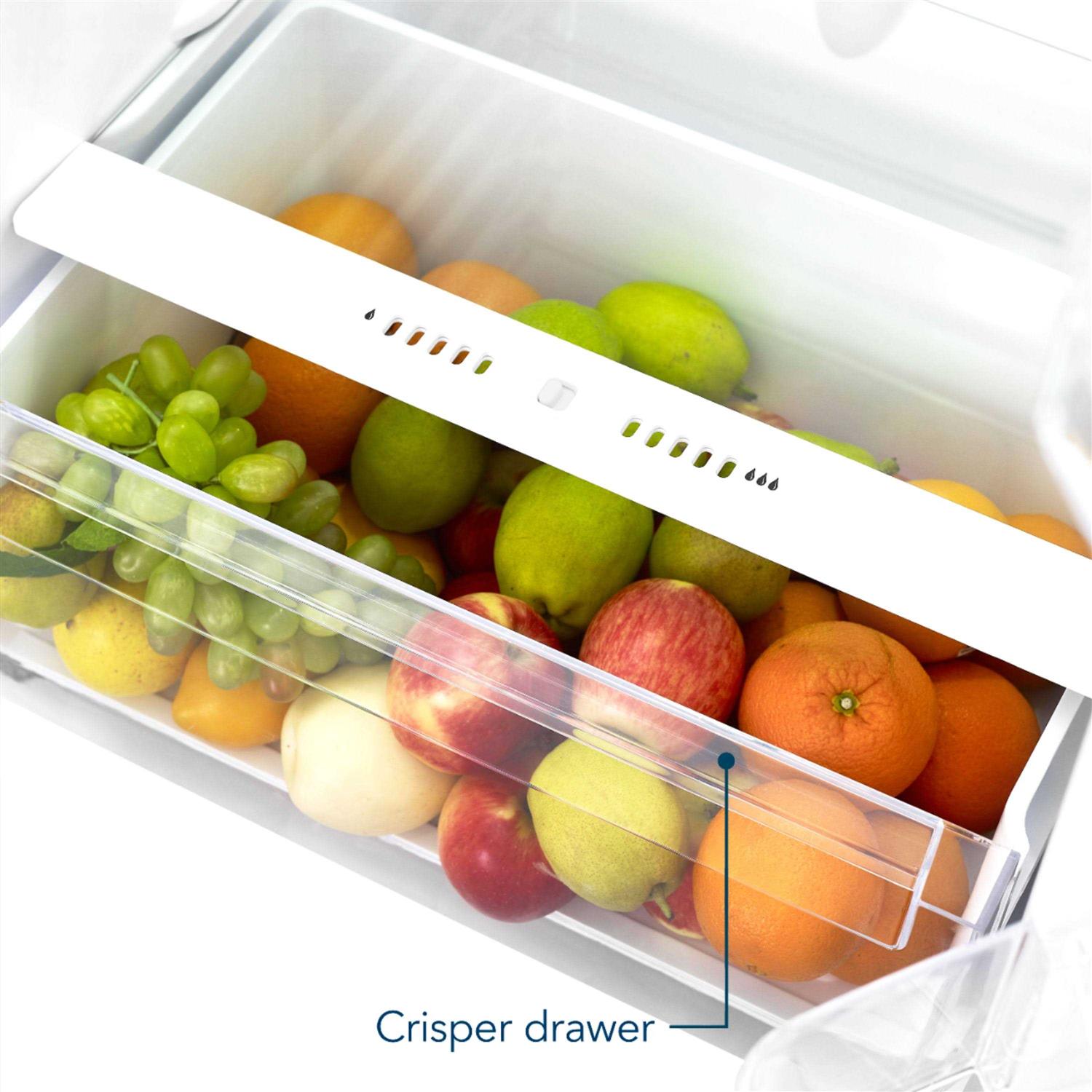 Insignia 10 Cu. Ft. Top-Freezer Refrigerator with Reversible Door