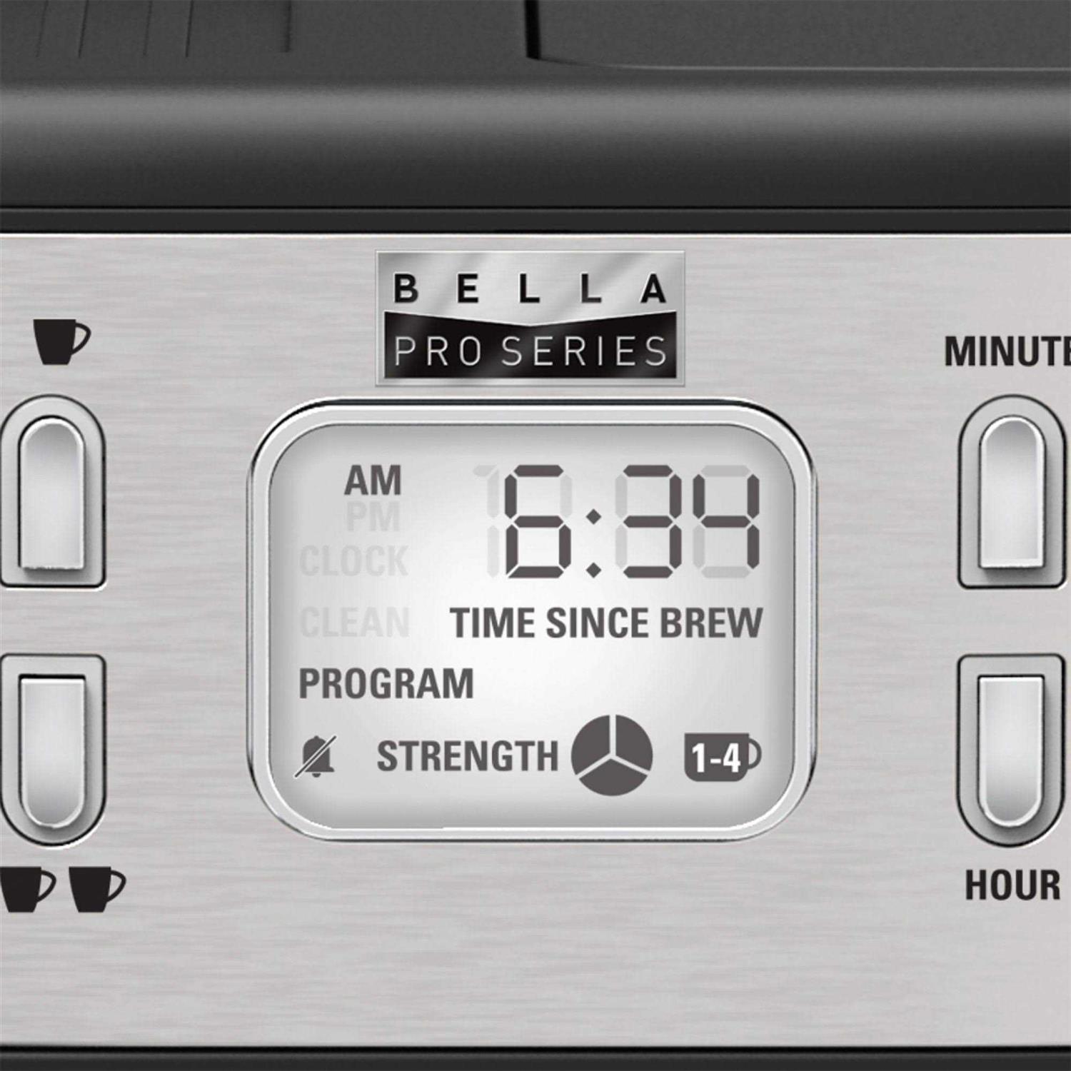 Bella Pro Series Combo 19-Bar Espresso and 10-Cup Drip Coffee Maker
