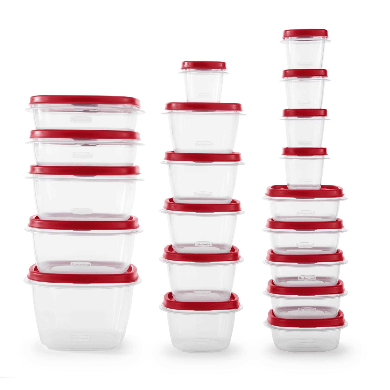 Rubbermaid Vented Lids Food Storage Containers