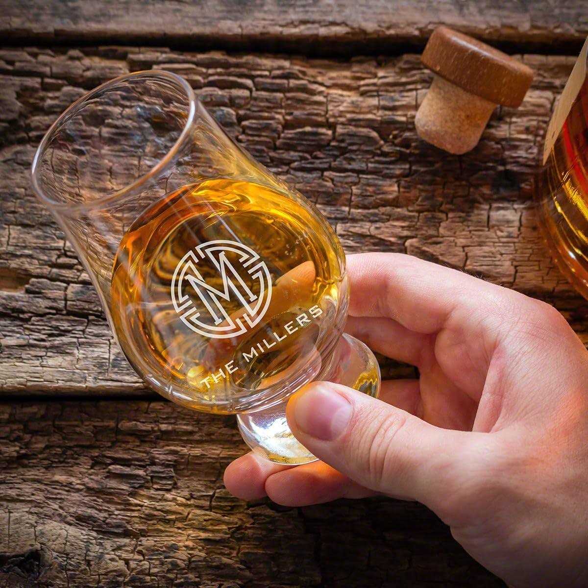 HomeWetBar Oakmont Personalized Glencairn Glasses