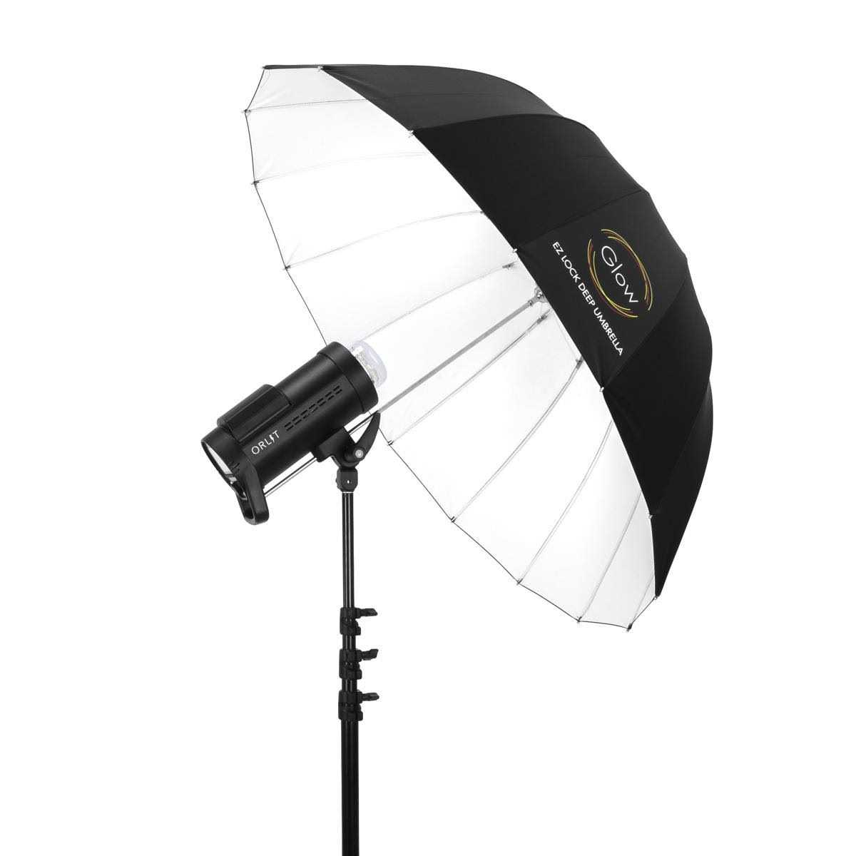 Glow Easy Lock Deep Fiberglass Umbrella