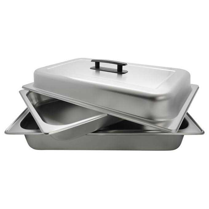 Winco C-4080 8 Quart Full-Size Folding Stand Chafer