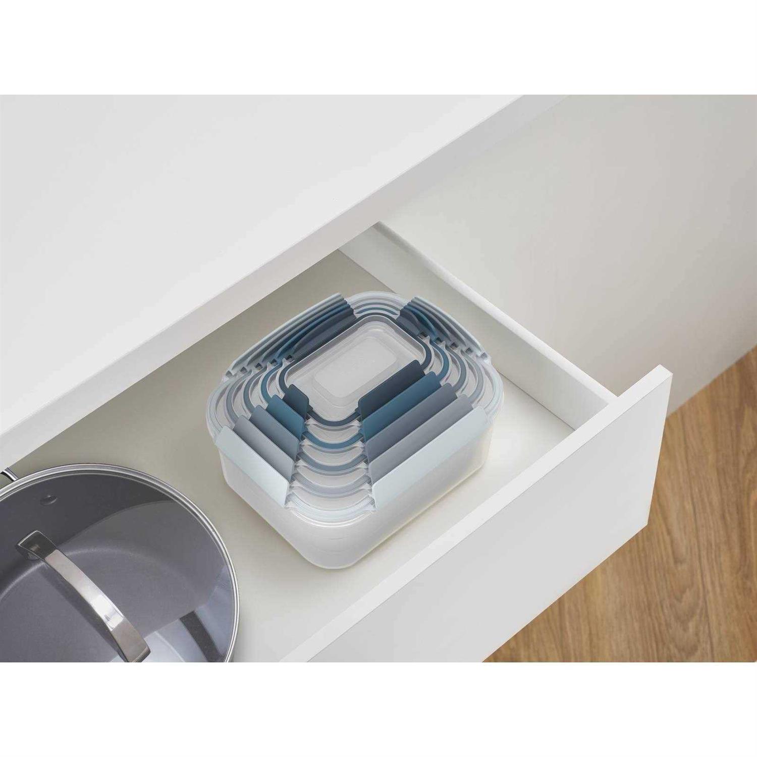 Joseph Joseph 10-Piece Nest Lock Storage Container Set