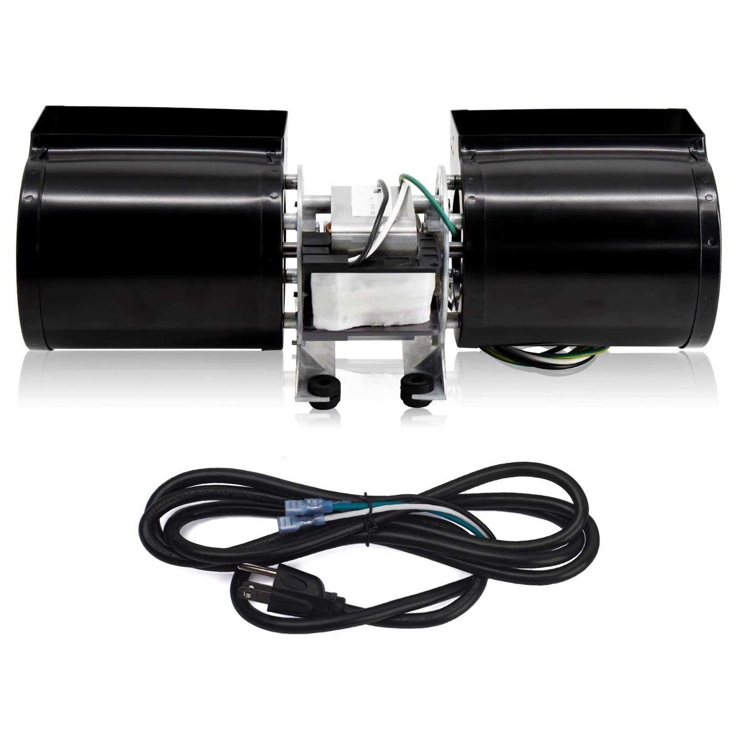 GFK160 GFK-160A Fireplace Blower Fan Kit for Heat N Glo 6000CLX 6000 DVTFL SL-550TR, Quadrafire 7100, Hearth and Home DV3732 DV3732-B