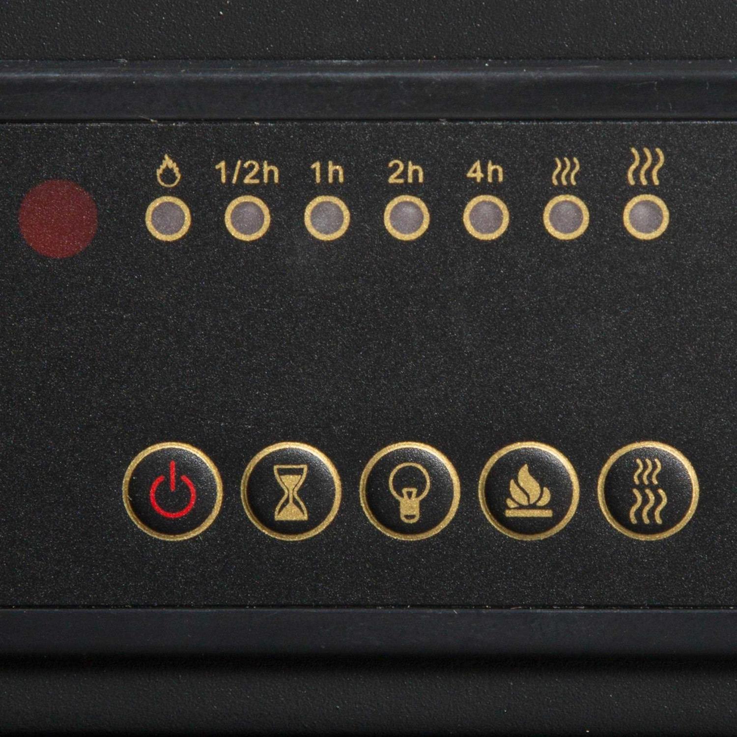 Northwest LED Fire and Ice Electric Fireplace with Remote