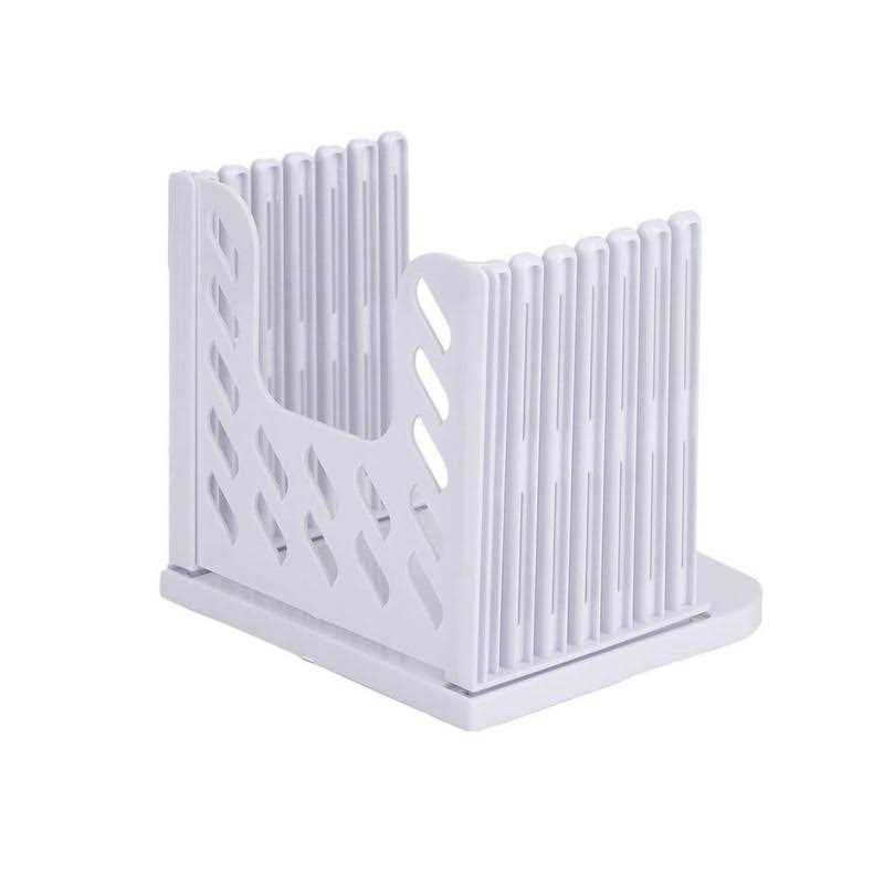 ORIONE Adjustable Toast Slicer/ Cutting Guide For Homemade Bread Plastic Bread Slicer Loaf For Slicing Bread Foldable Kitchen Baking Tools