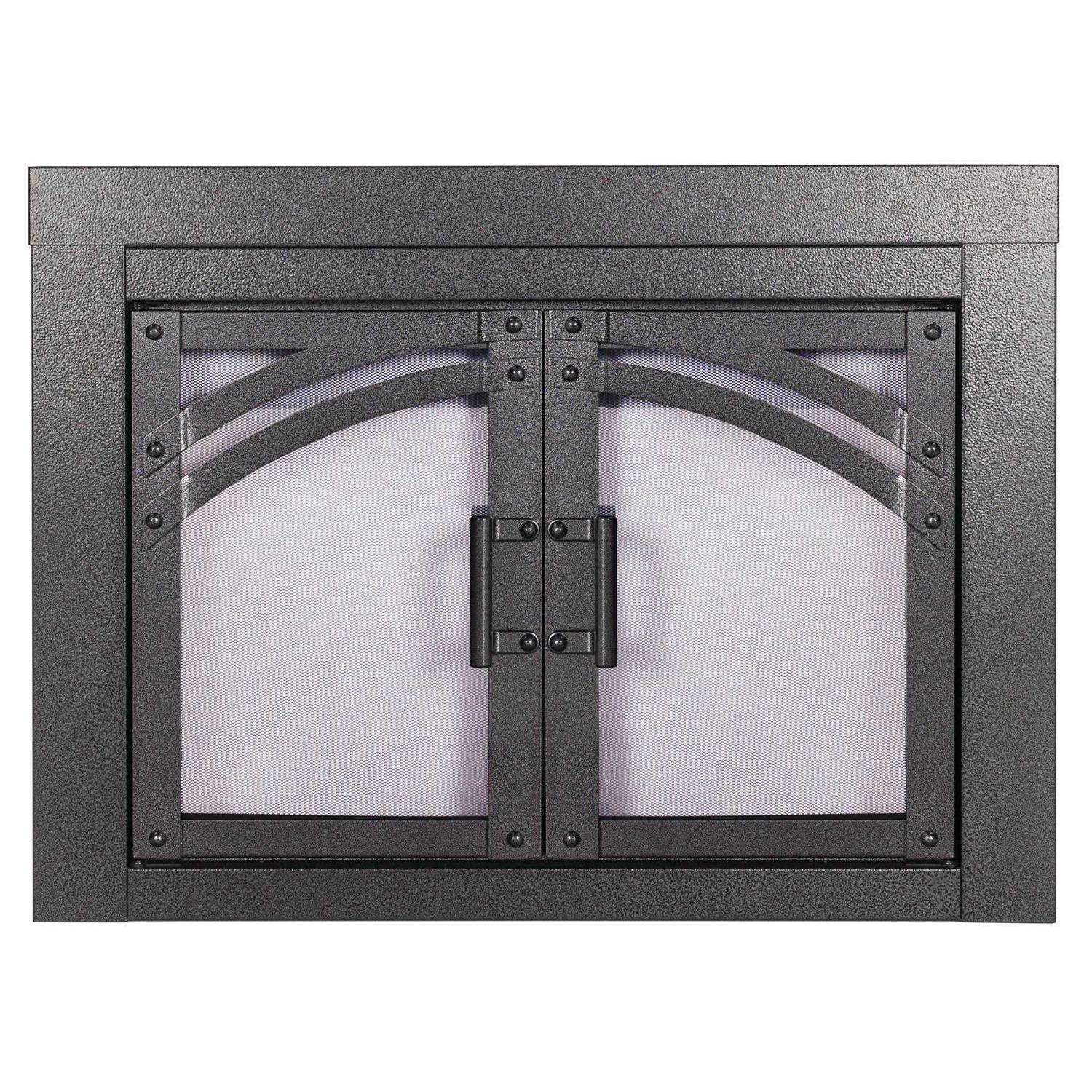 Pleasant Hearth Axel Fireplace Glass Door