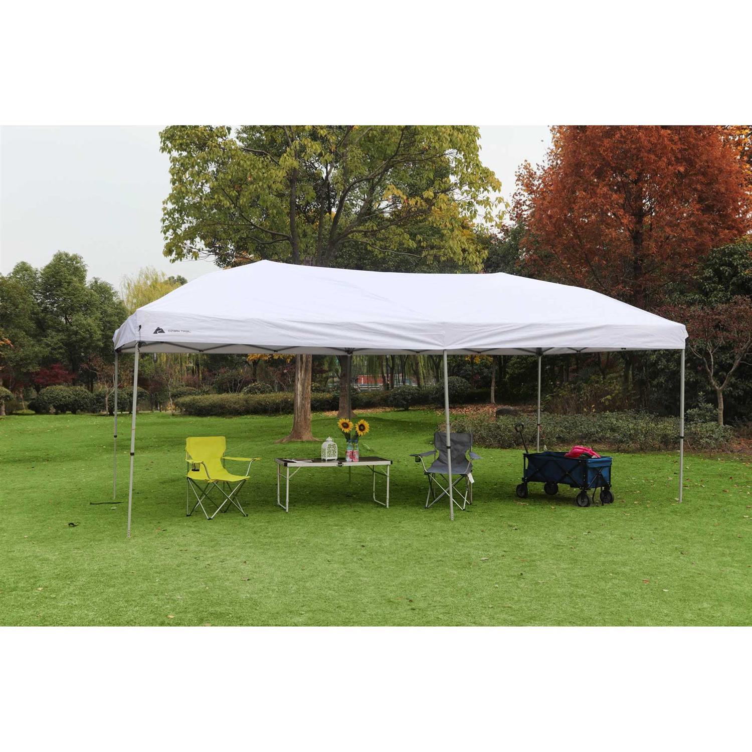 Ozark Trail 20×10 Straight Leg Instant Canopy