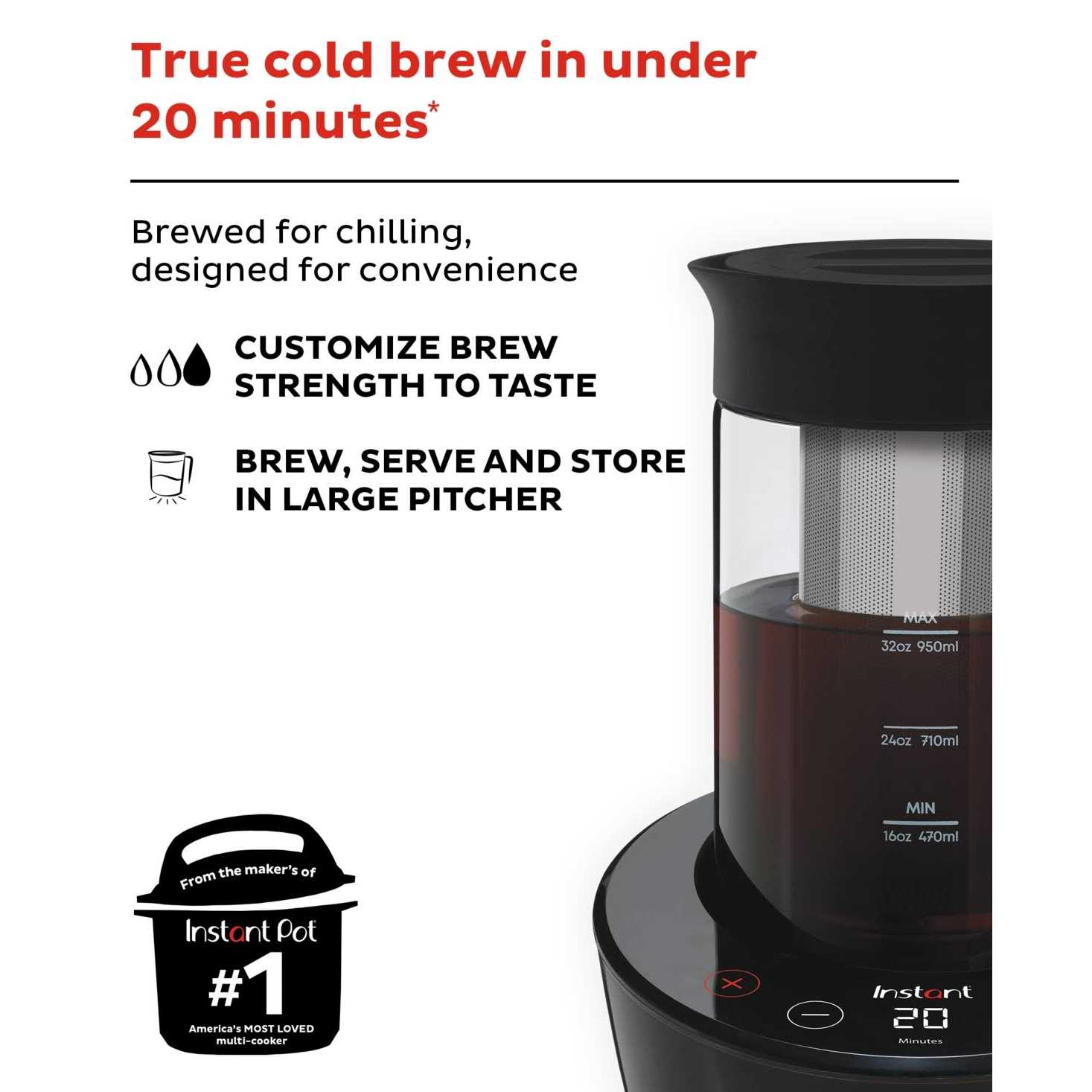 Instant Cold Brew Coffee Maker