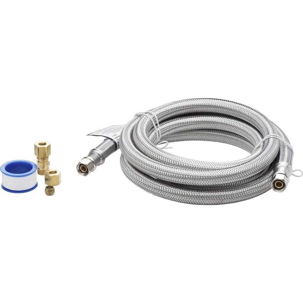 Smart Choice Stainless Steel Refrigerator Waterline Kit