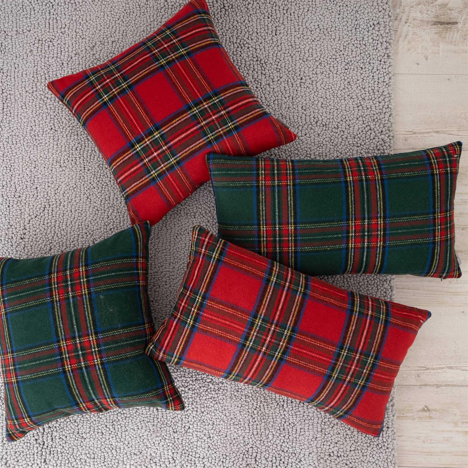 Evergrace Tartan Scottish Plaid Pillow Lumbar