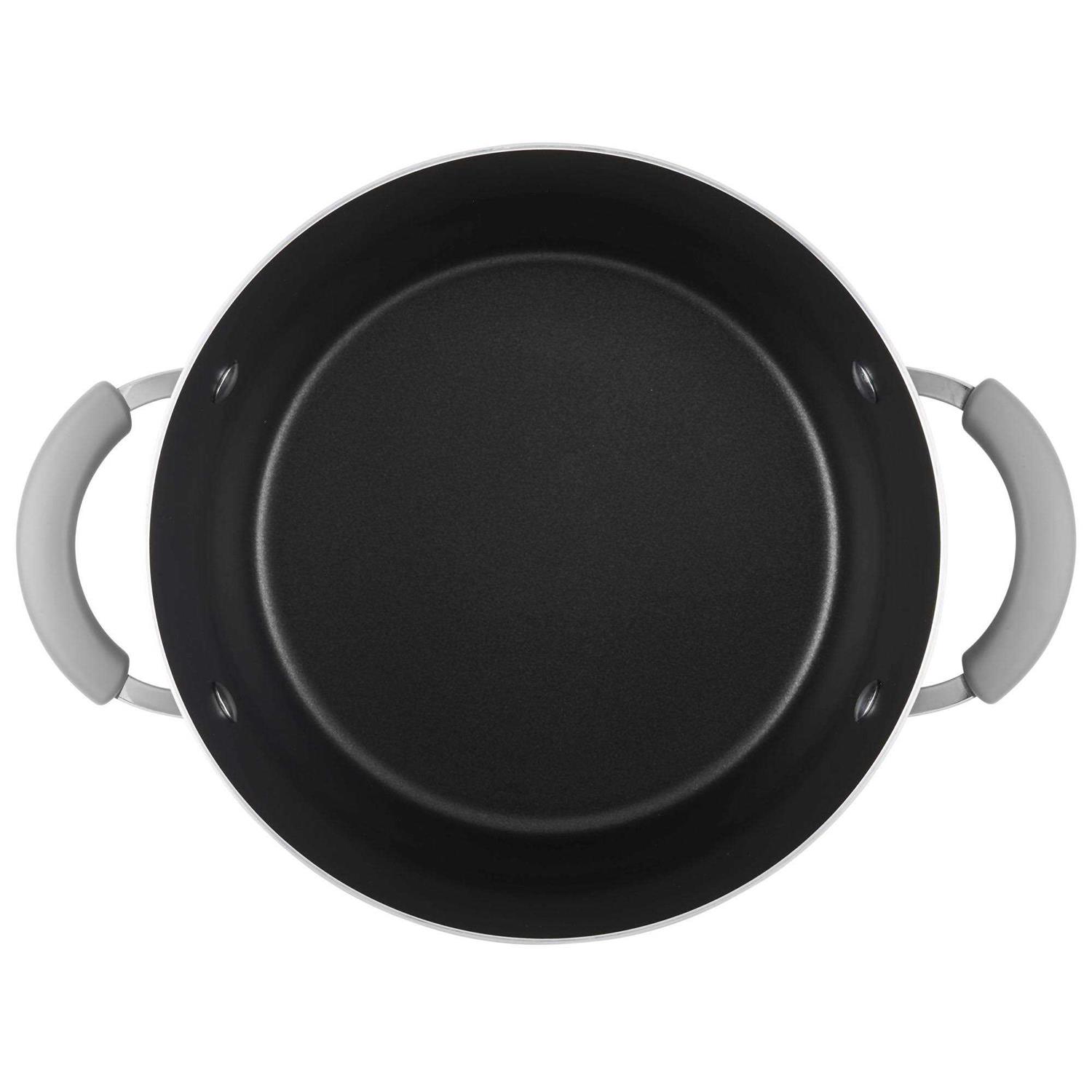 Rachael Ray 6 qt Create Delicious Aluminum Nonstick Stockpot