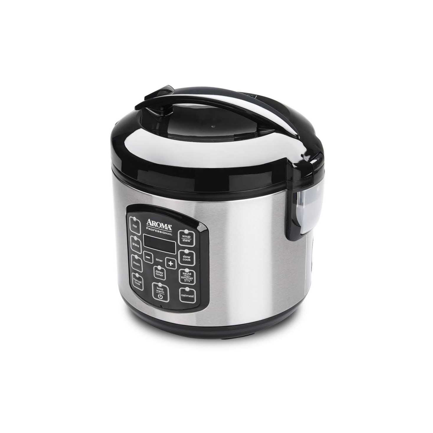 L’aroma 8 Cup Digital Rice Cooker Steamer