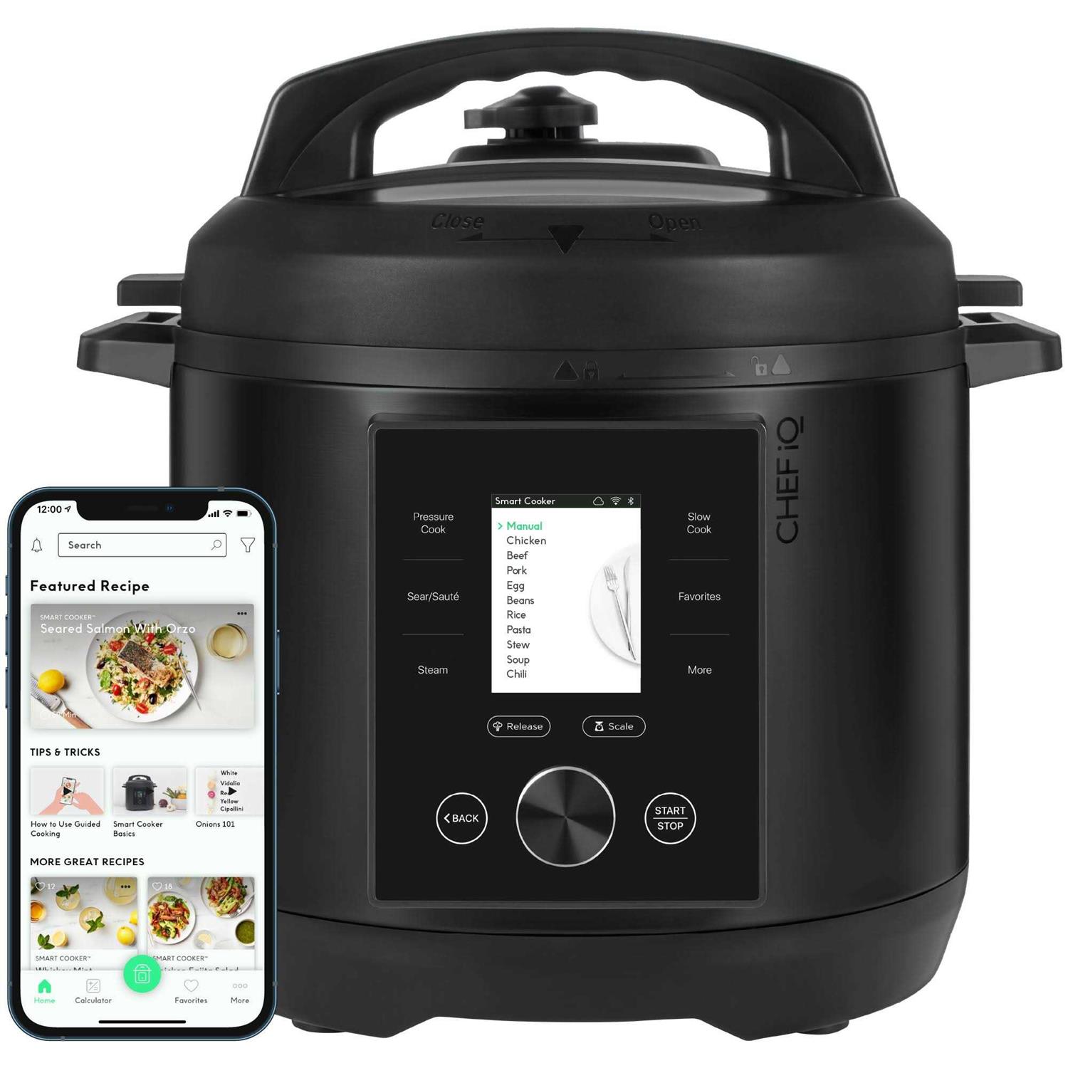 CHEF iQ 6 Qt Multi-Functional Wifi Smart Pressure Cooker