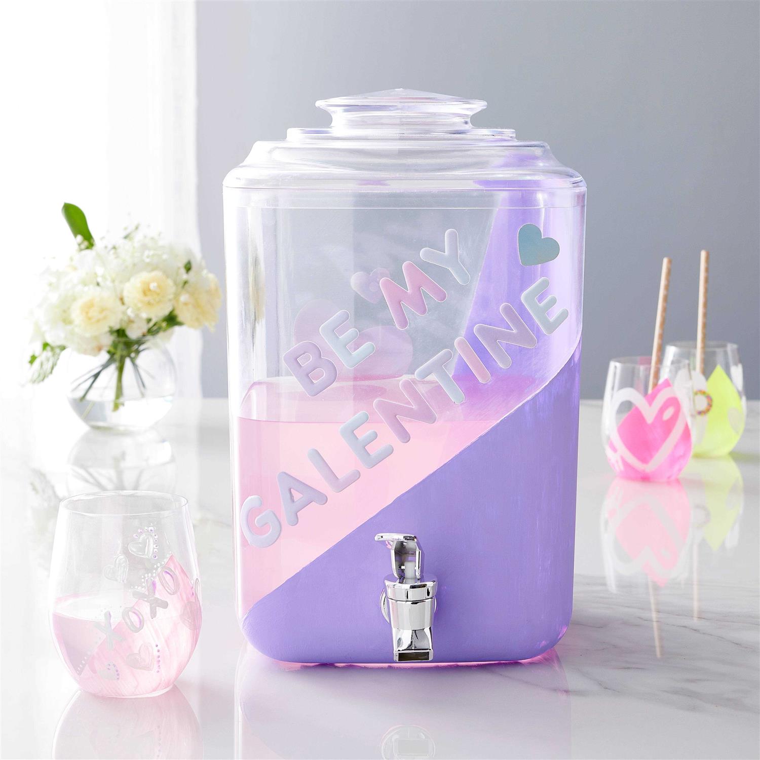 Clear Beverage Dispenser by Celebrate It