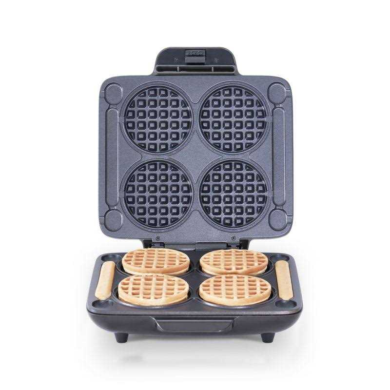 Dash Multi Mini Waffle Maker Four Mini Waffles, Perfect for Families and Individuals