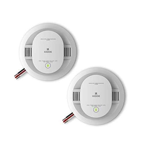 Kidde Hardwired Smoke & Carbon Monoxide Detector AA Battery Backup